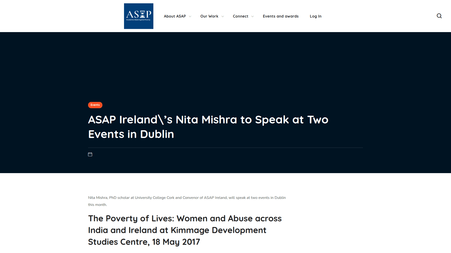 The Poverty of Lives: Women and Abuse across India and Ireland